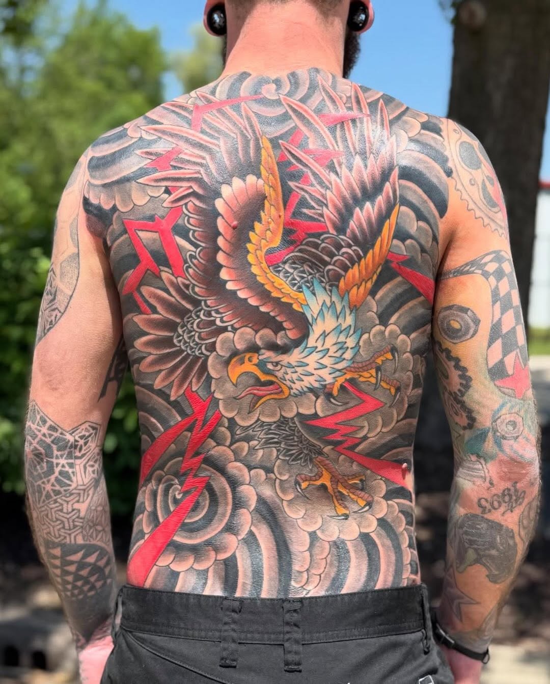 Tattoo by @scott_weatherwax — japanese_irezumi, black_and_grey