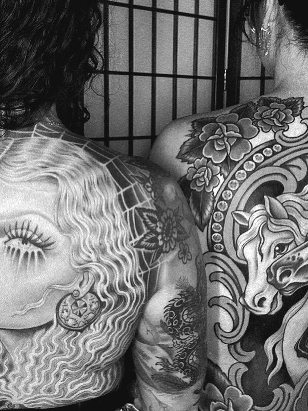 Tattoo by @meira_yael — realism, black_and_grey