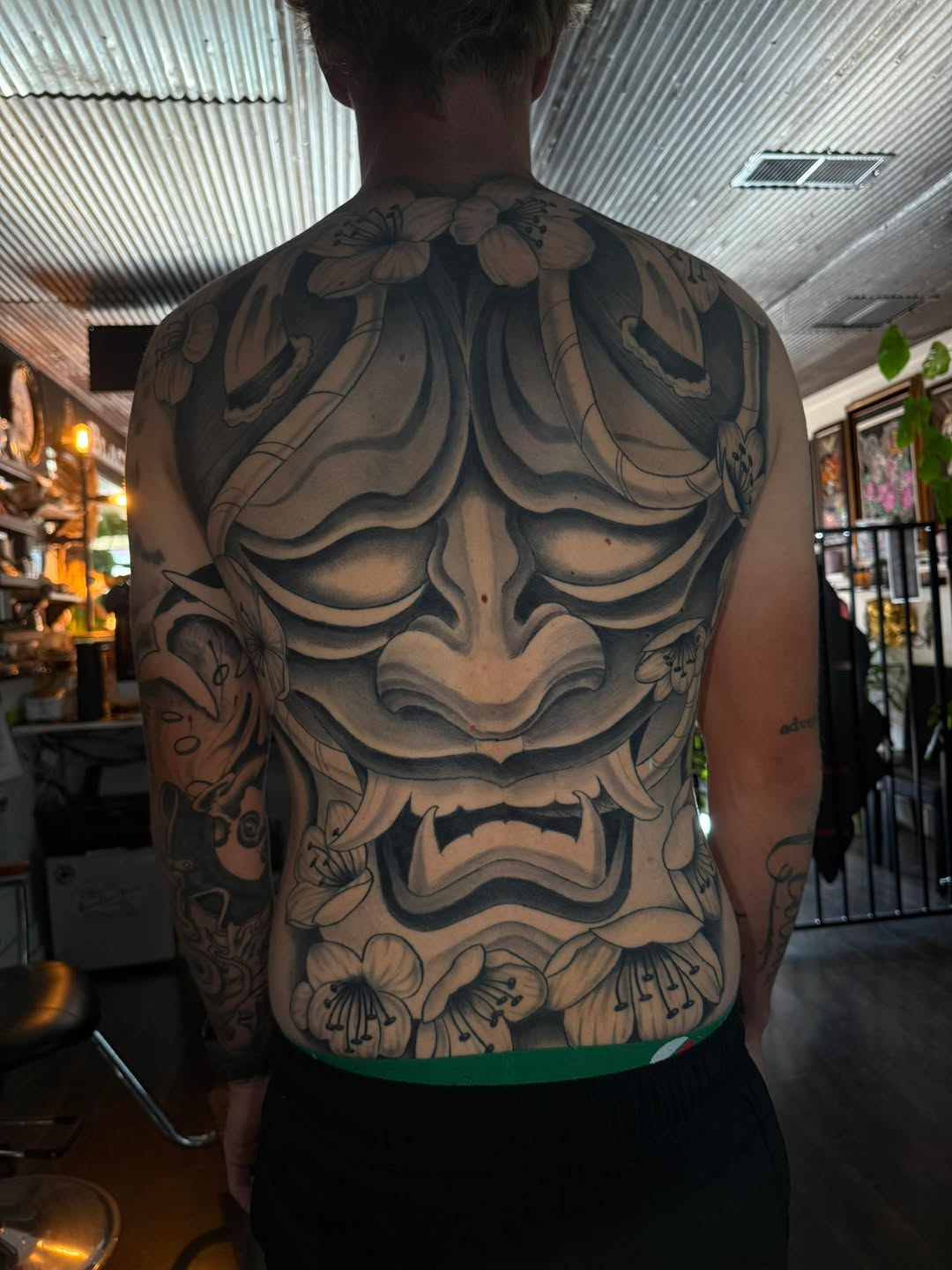 Tattoo by @seanc_tattoos — japanese_irezumi, black_and_grey