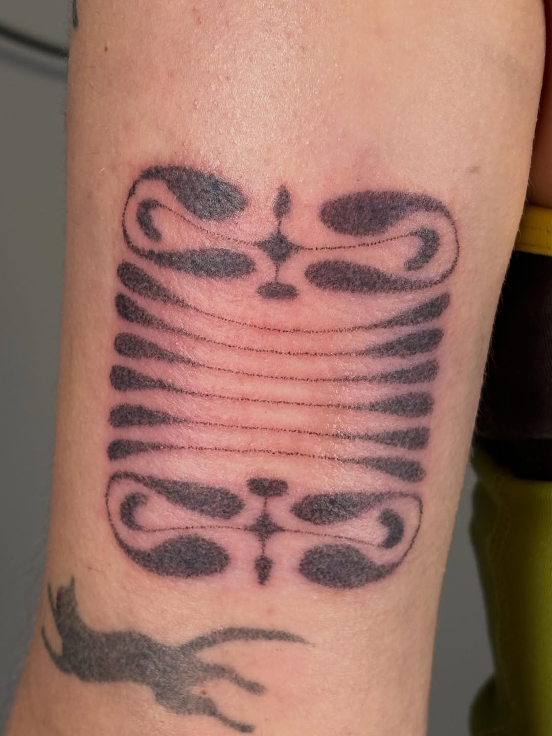 Tattoo by @saint.jillian — geometric, blackwork