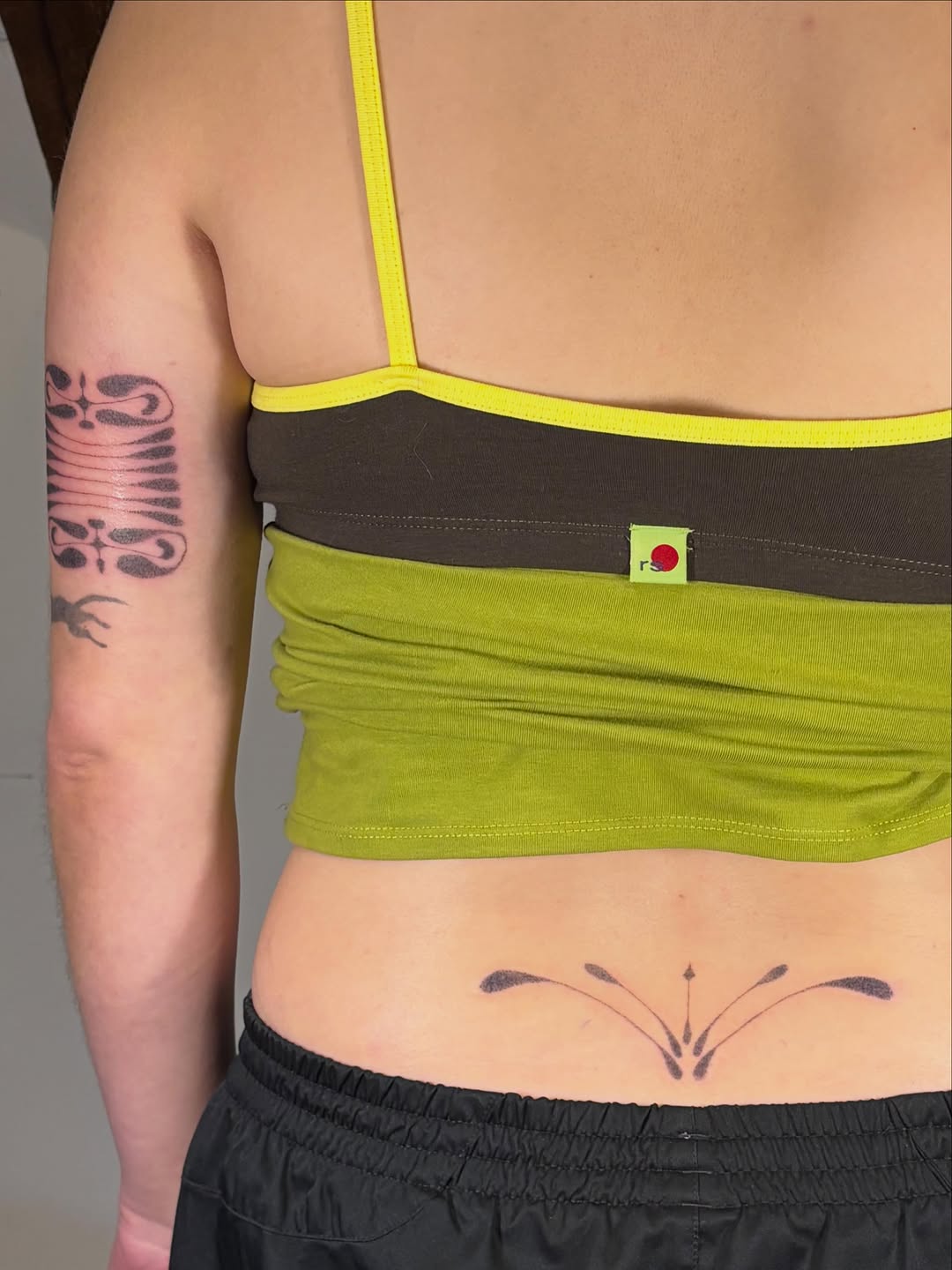 Tattoo by @saint.jillian — dotwork