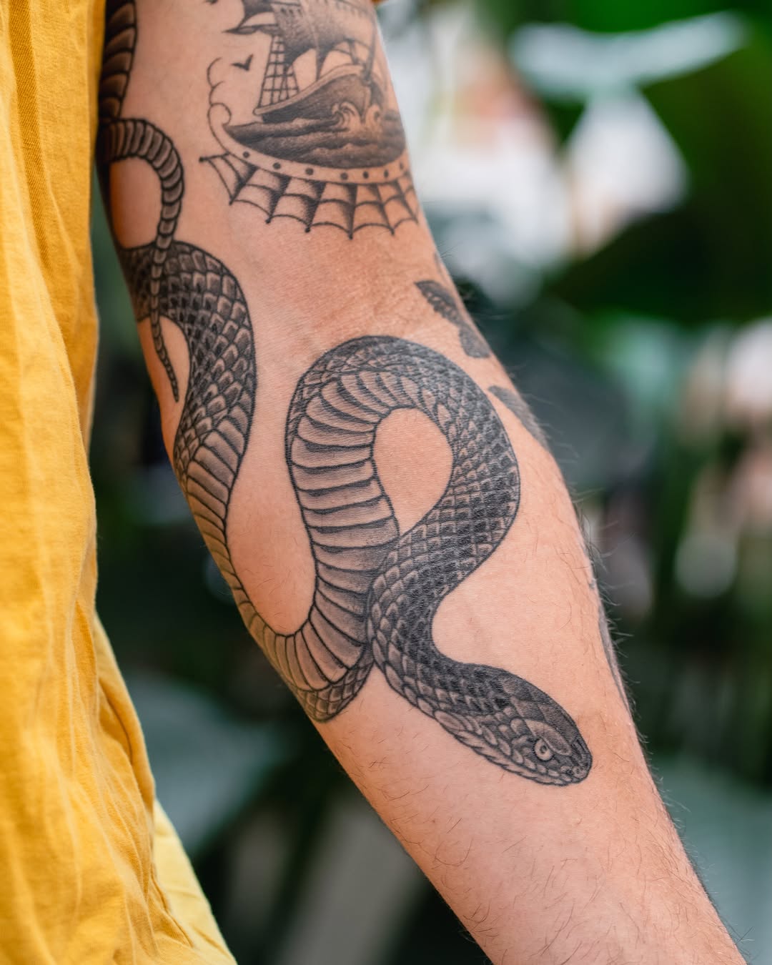 Tattoo by @james_seventhson — black_and_grey, illustrative