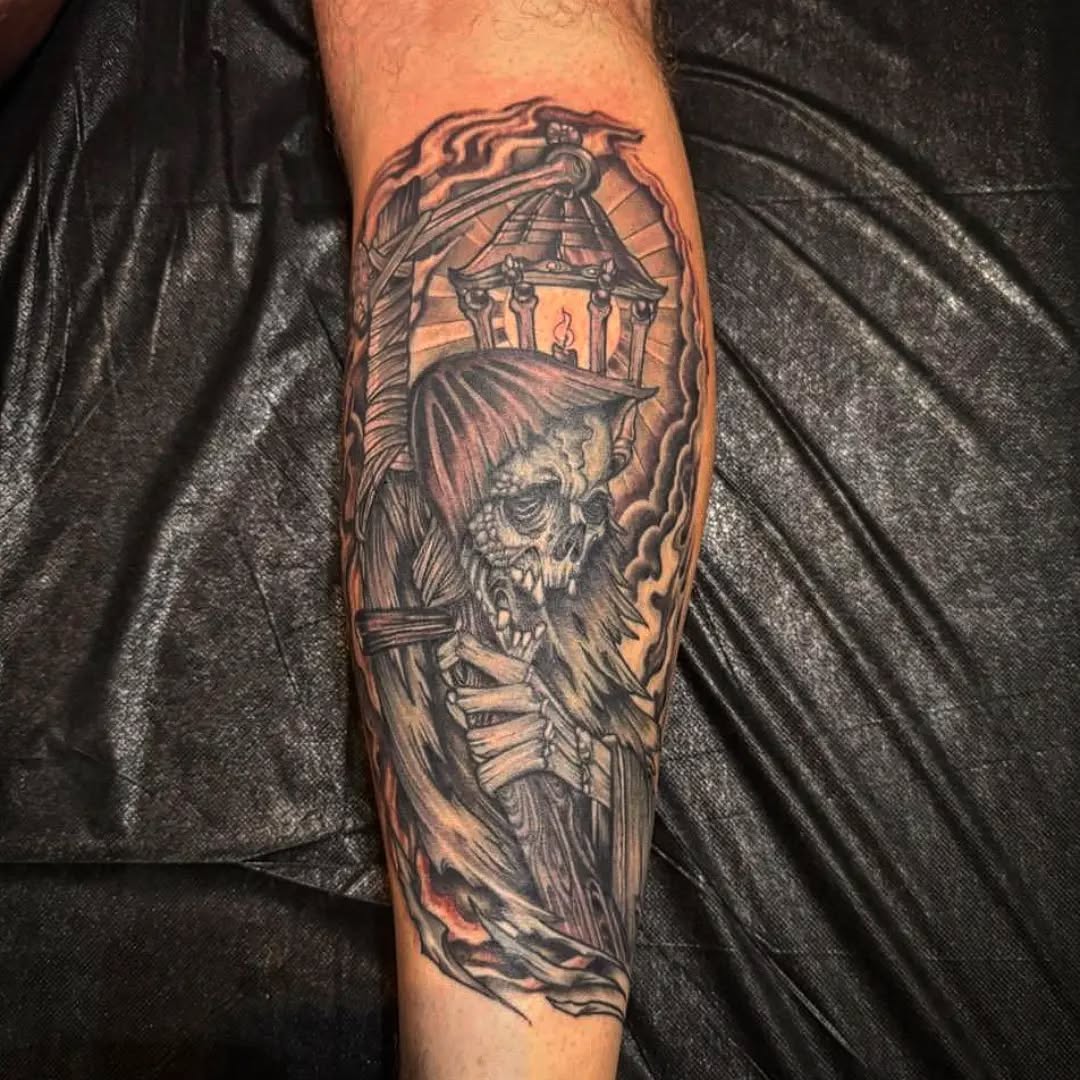 Tattoo by @bastardink — dark_realism