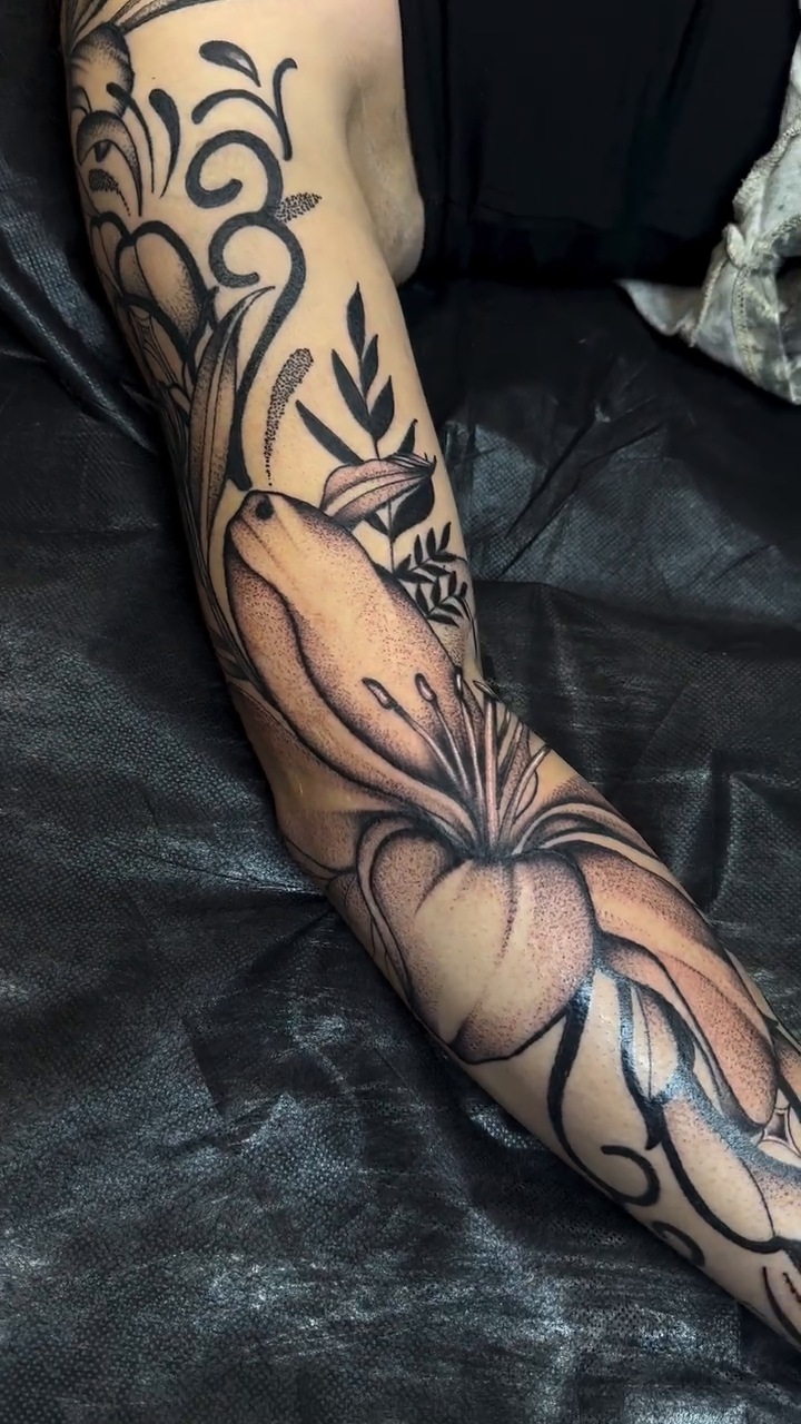 Tattoo by @tattoosby_cieraa — black_and_grey, illustrative