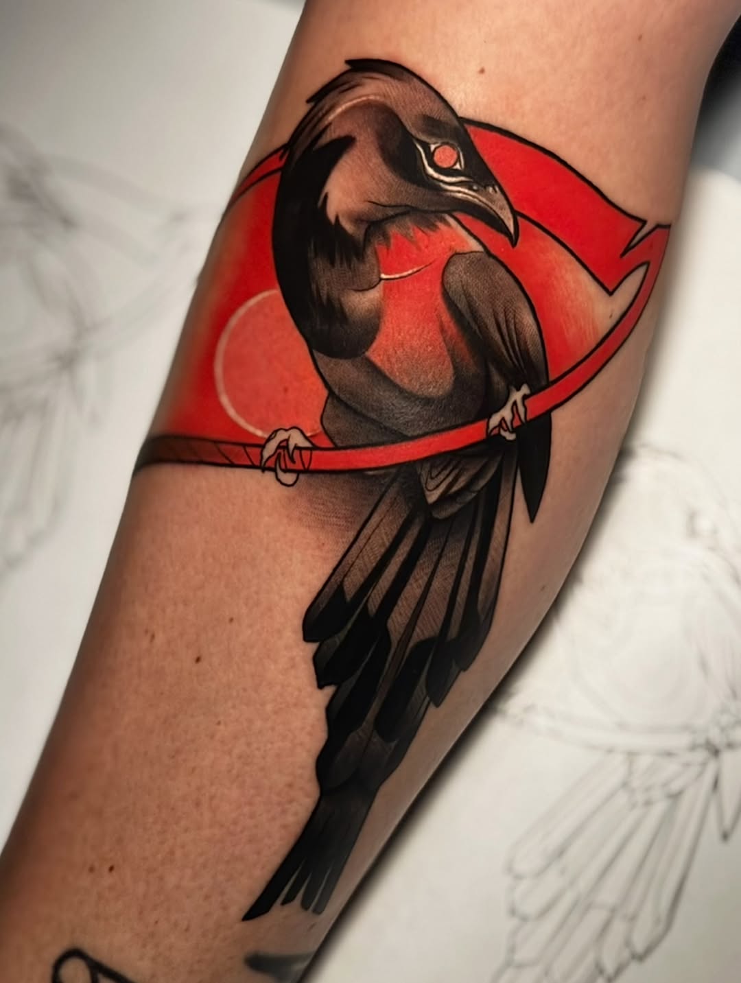 Tattoo by @jaxxkeslerinkk — black_and_grey