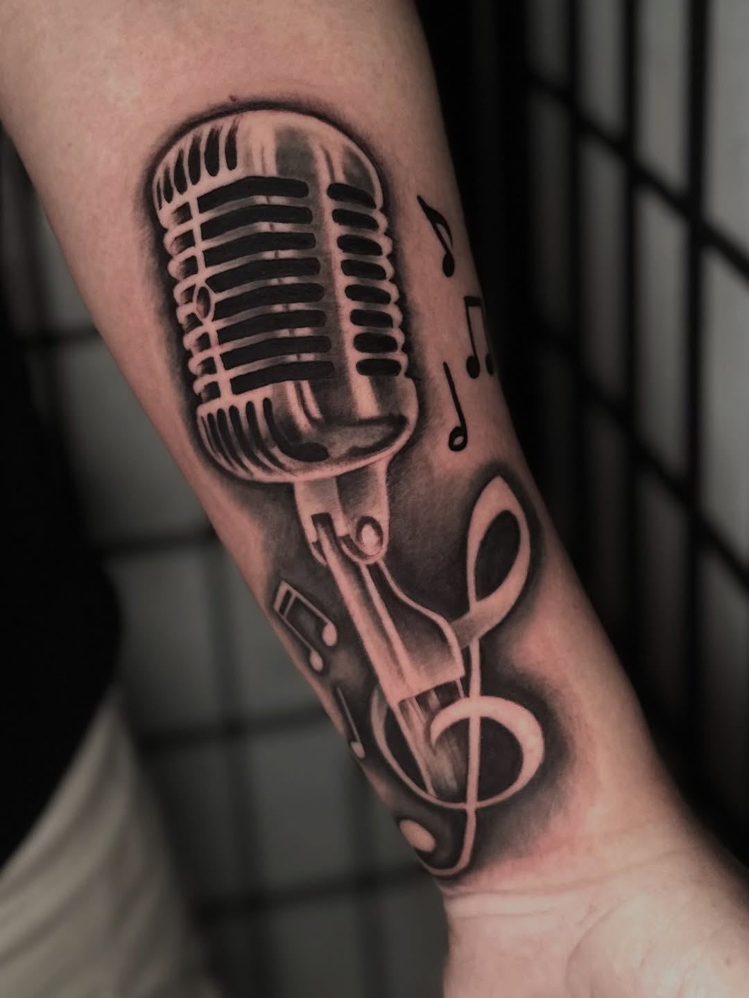 Tattoo by @arisdanielletattoos — realism, black_and_grey