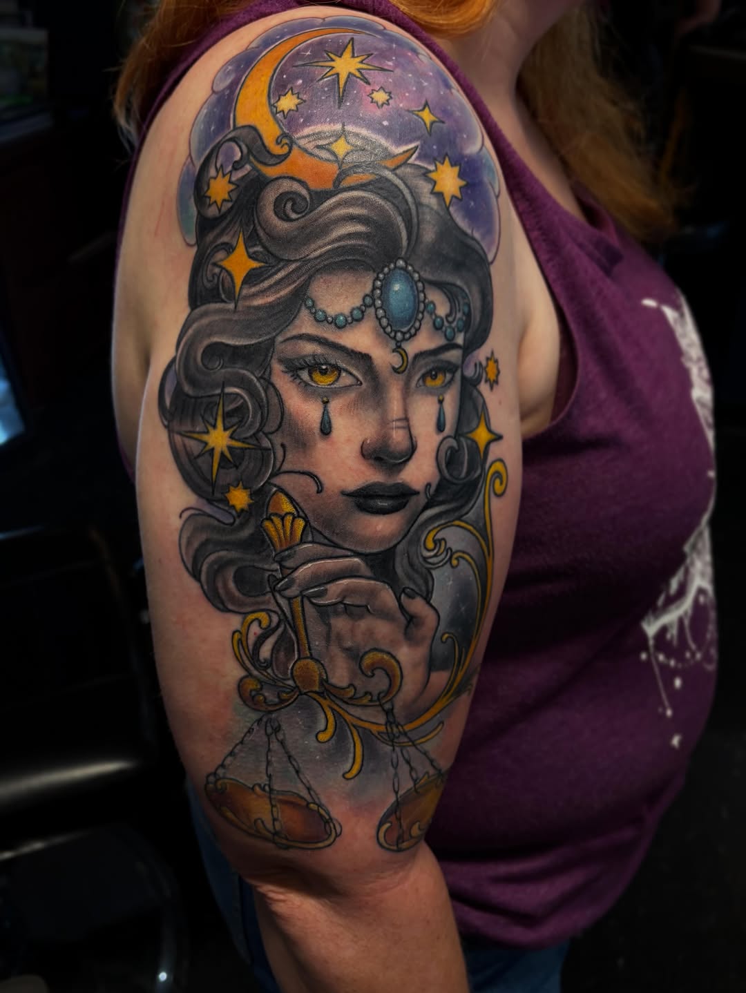 Tattoo by @luci.bat.tattoo β neo_traditional, realism