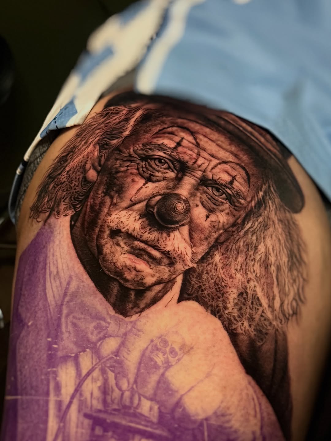 Tattoo by @morenotattoow — realism, dark_realism