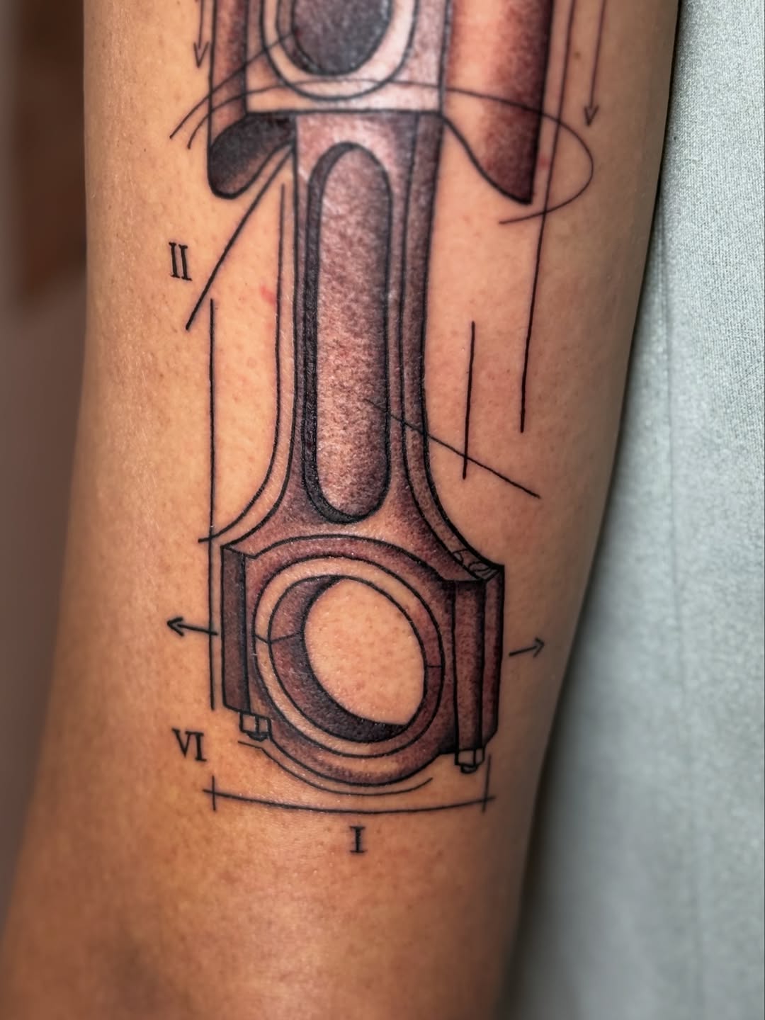 Tattoo by @mozeratti.tattoos — black_and_grey