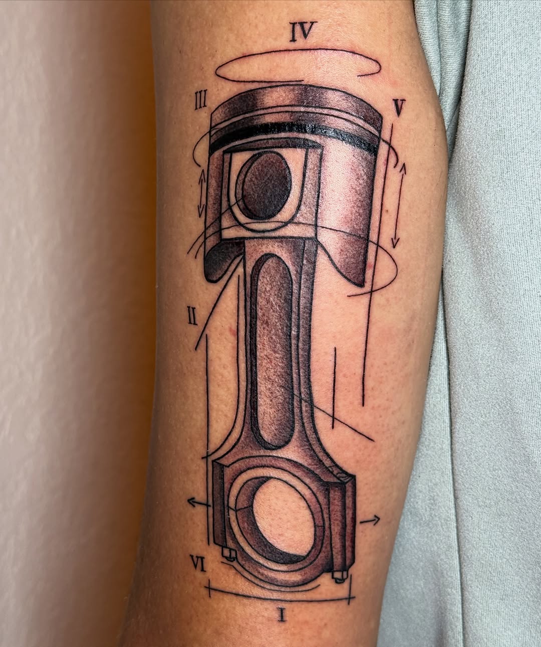 Tattoo by @mozeratti.tattoos — black_and_grey