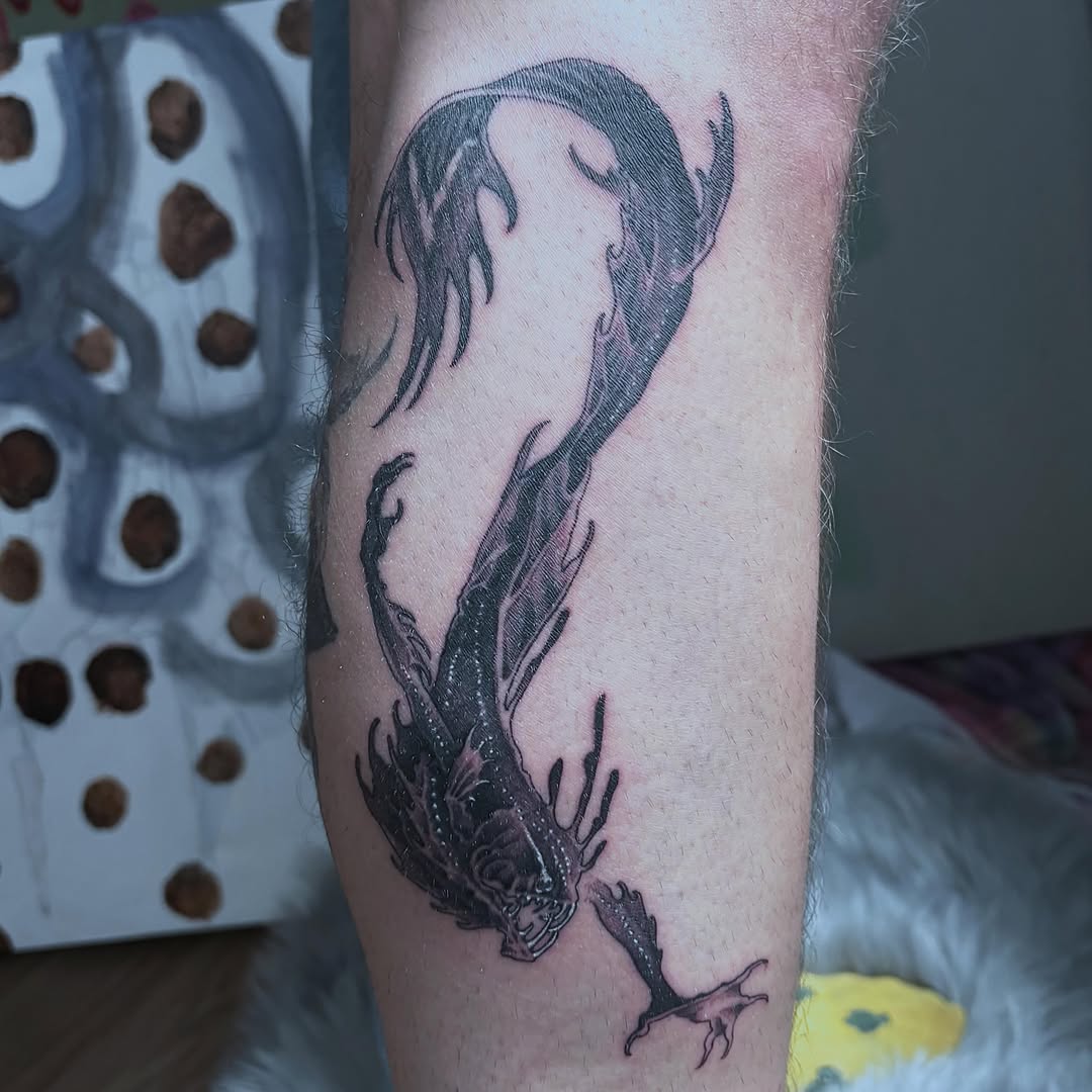 Tattoo by @tf_tattoos — dark_realism