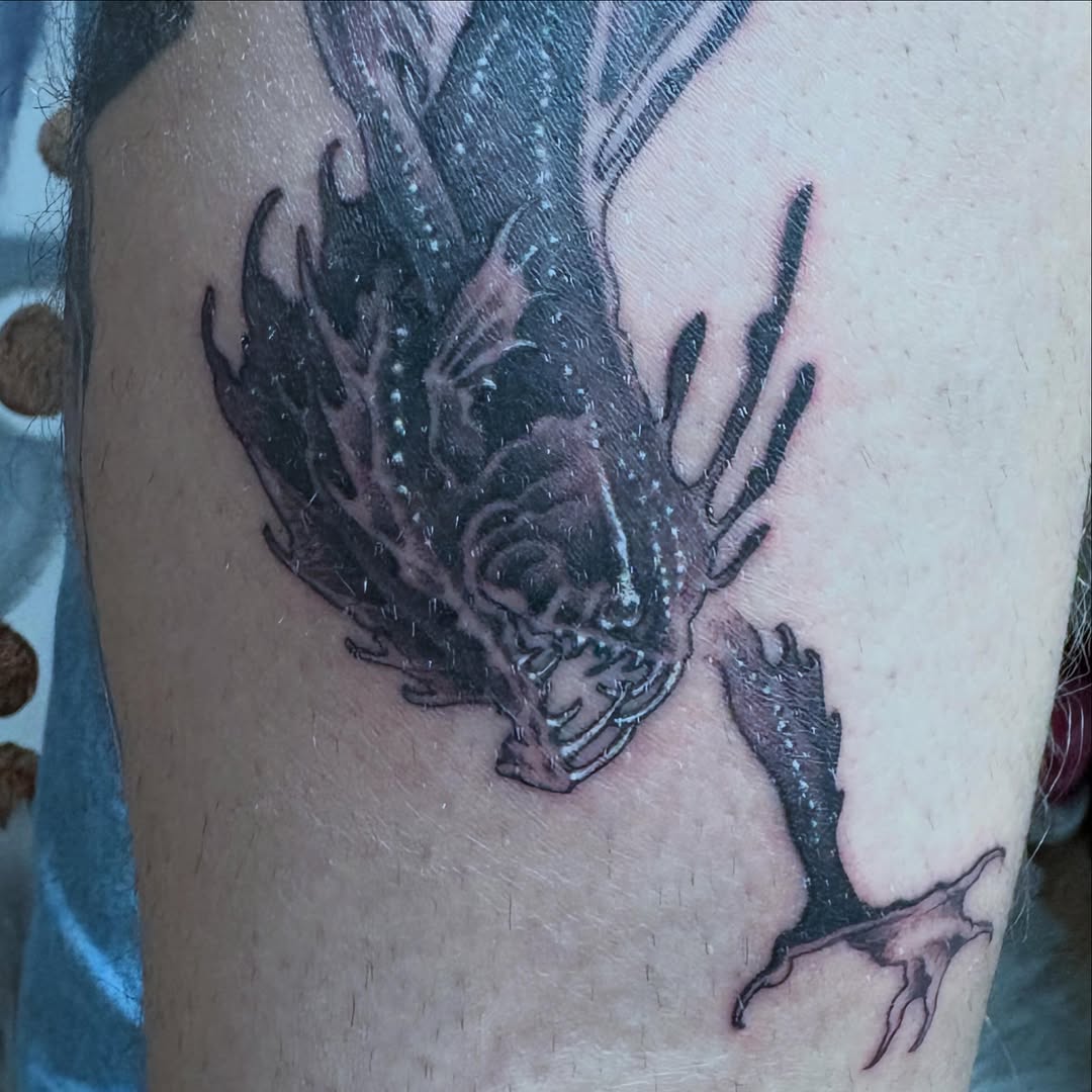 Tattoo by @tf_tattoos — dark_realism