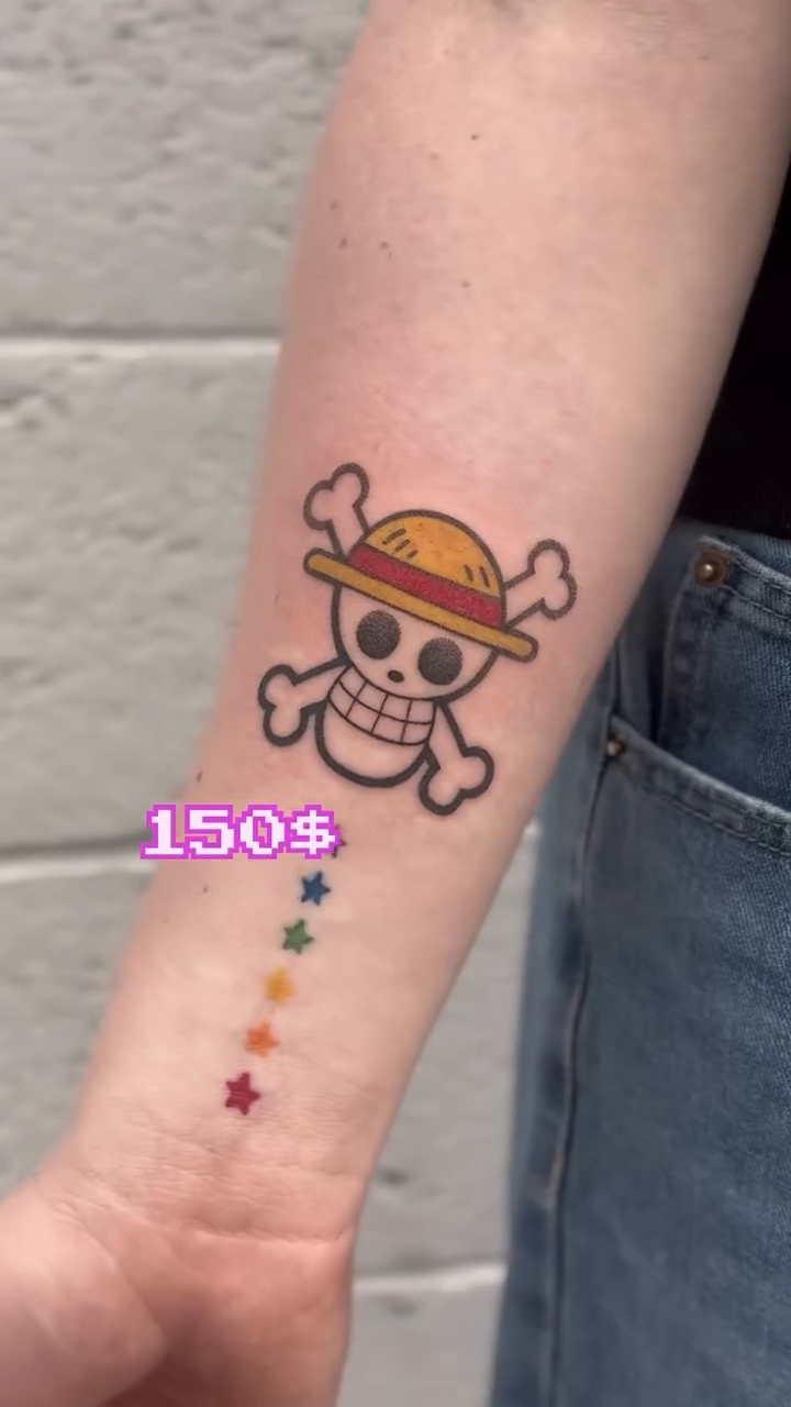 Tattoo by @monkeepi — anime, illustrative