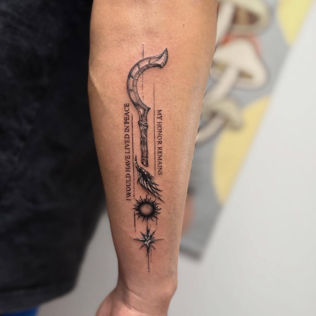 Tattoo by @ktea_and_tattoos — fine_line, lettering_script