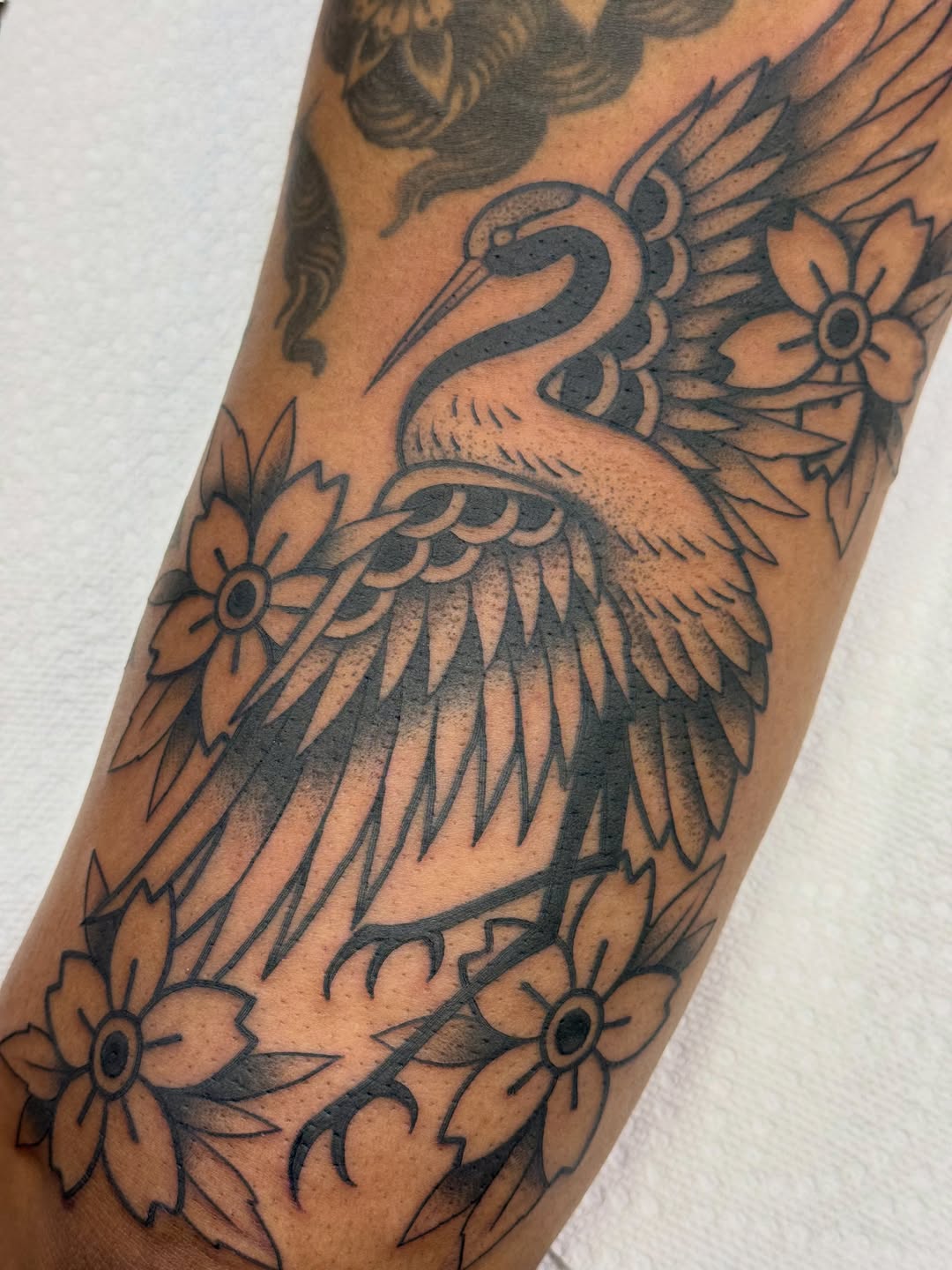 Tattoo by @inkedbyjenna — japanese_irezumi, black_and_grey