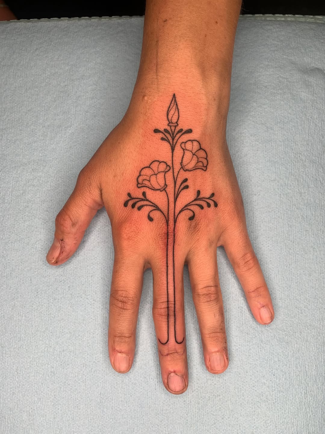 Tattoo by @kittyjonestattoo โ fine_line