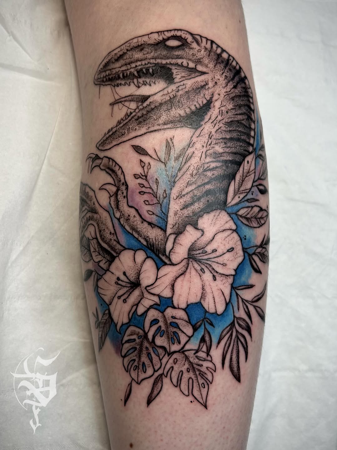 Tattoo by @foxhead_tattoo — realism, watercolor