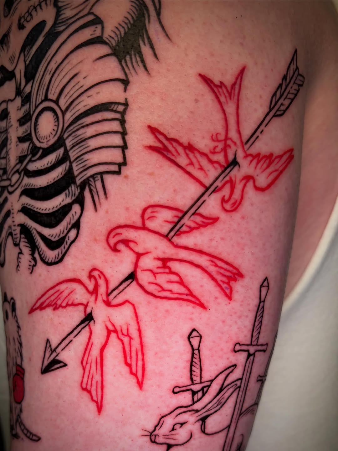 Tattoo by @ink.presley โ blackwork