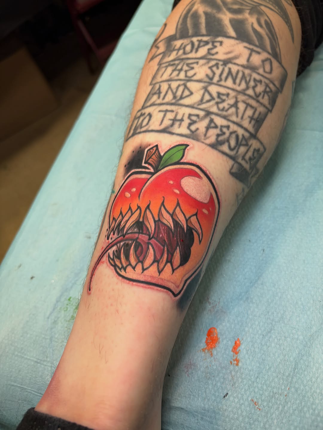 Tattoo by @bodyartbyalia — illustrative, new_school