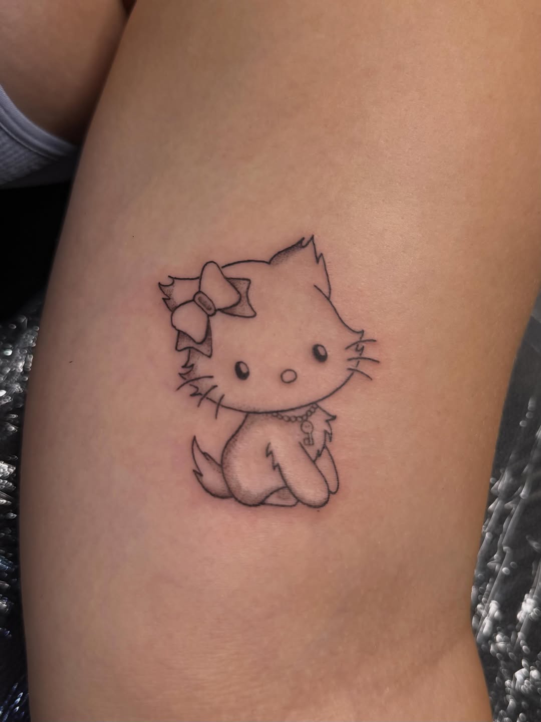 Tattoo by @aegang.inks β fine_line, anime