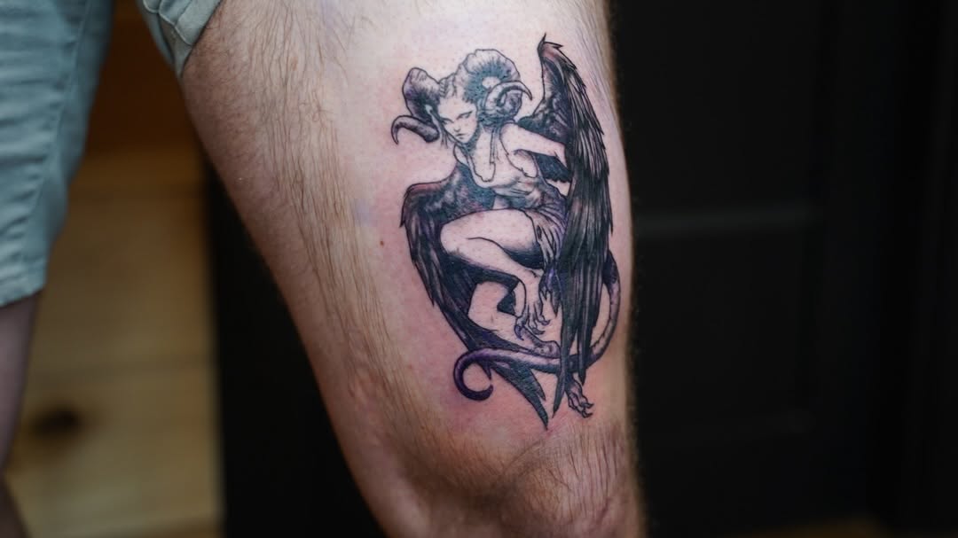 Tattoo by @rue_tattoos โ illustrative, dark_realism