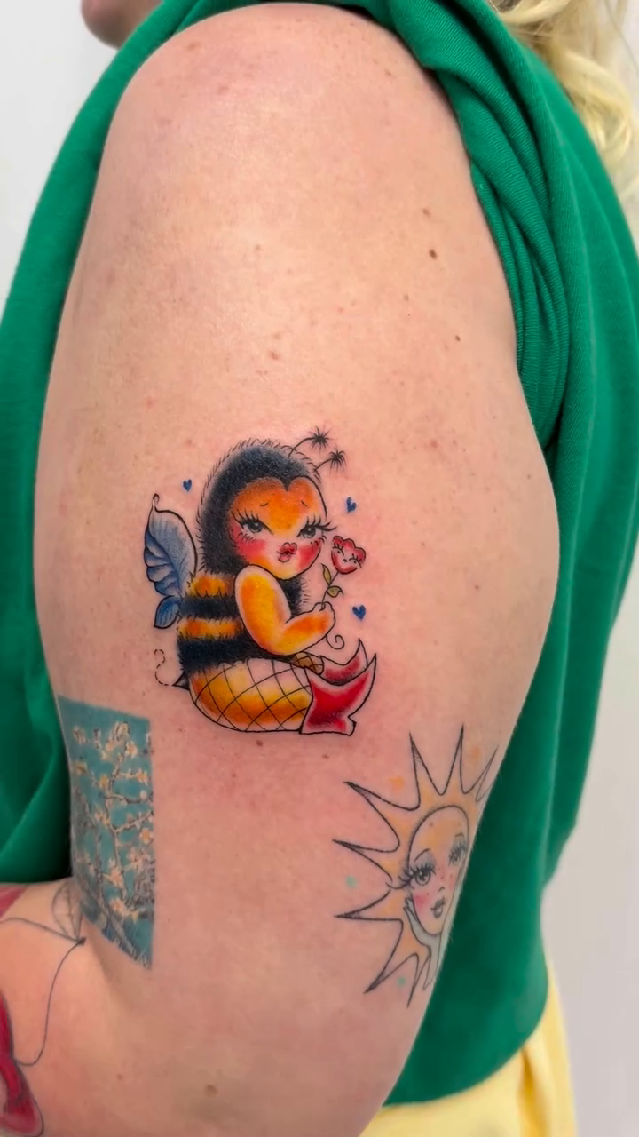 Tattoo by @megzntoast — new_school