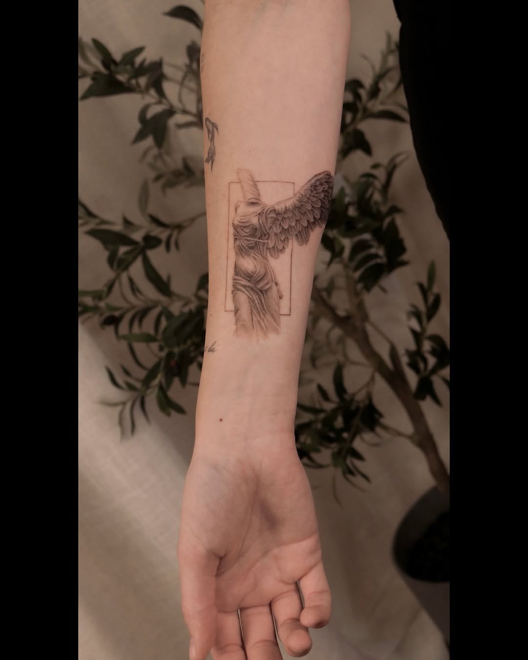 Tattoo by @nickthetailor — realism, black_and_grey