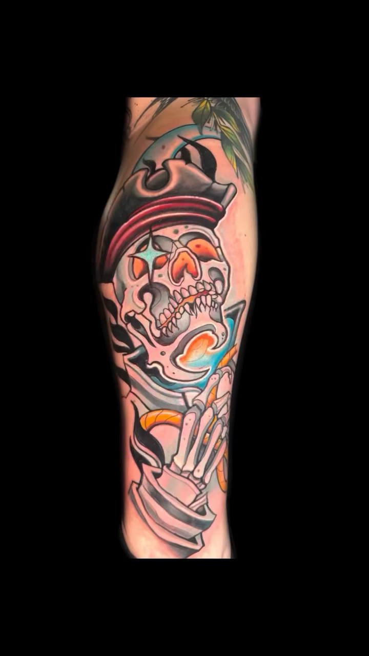 Tattoo by @marshall_sinclair — neo_traditional, black_and_grey