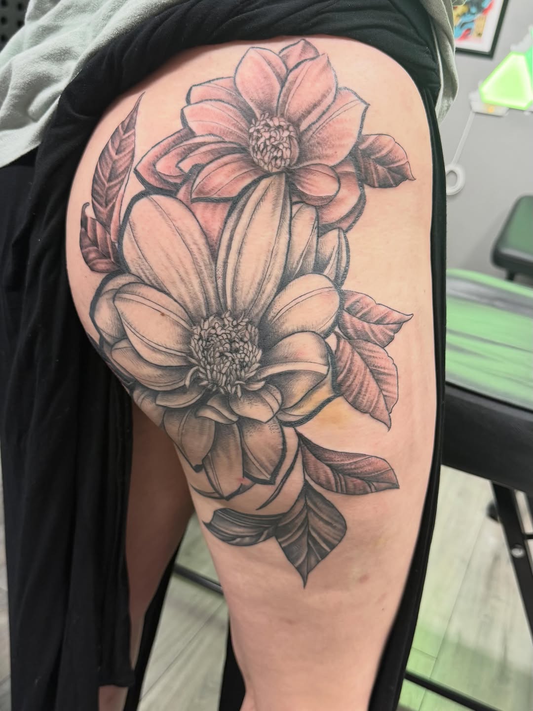 Tattoo by @twinkie.tattoos — black_and_grey