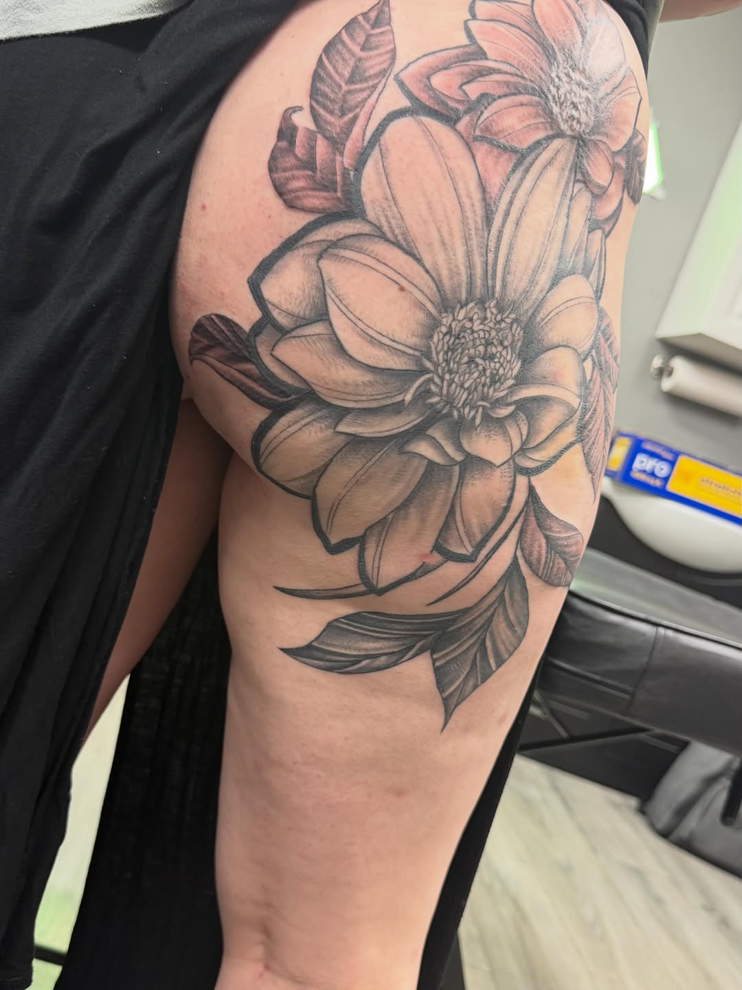 Tattoo by @twinkie.tattoos — black_and_grey