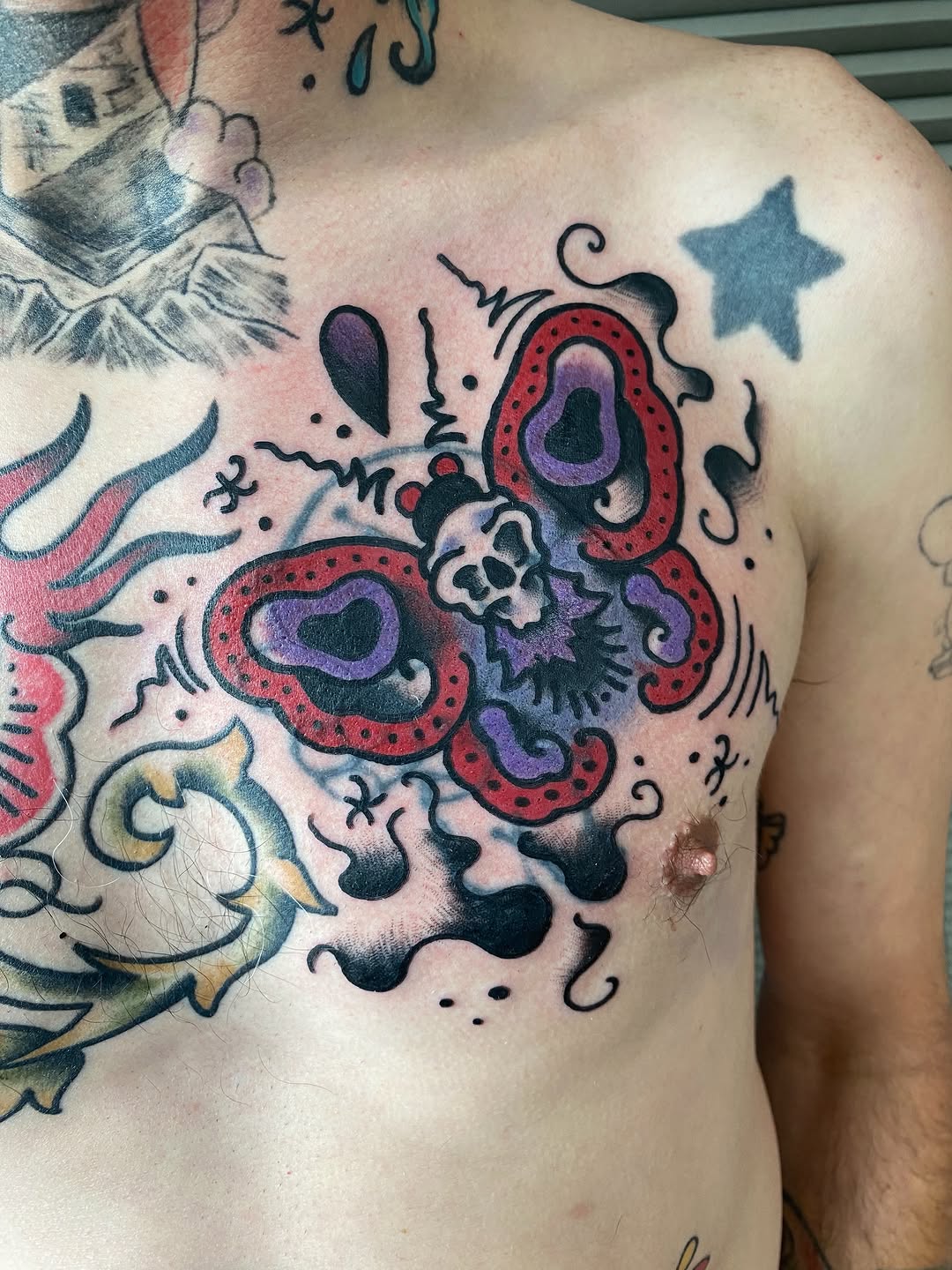 Tattoo by @brucevtattoo — neo_traditional, black_and_grey