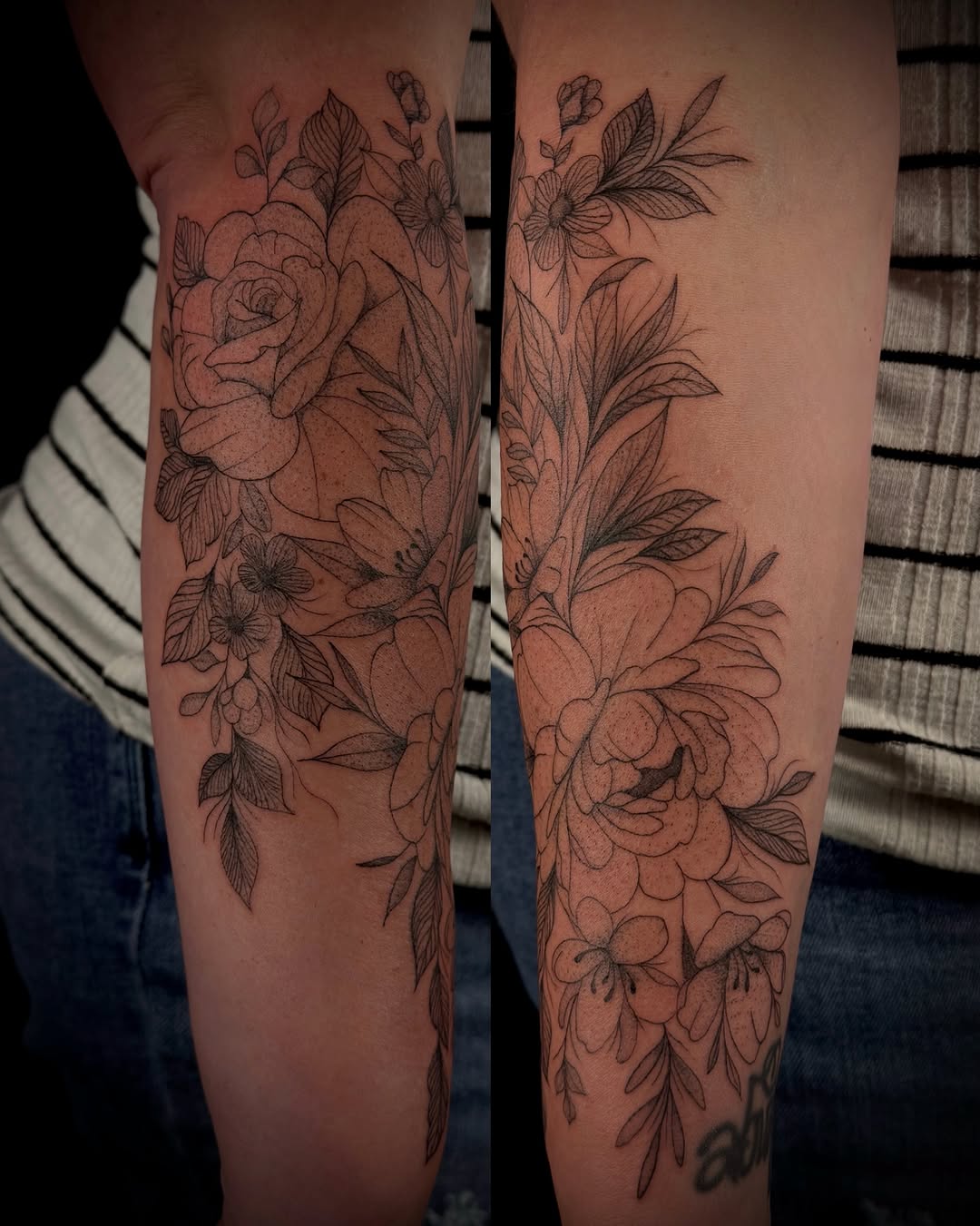 Tattoo by @olliebrenner — fine_line