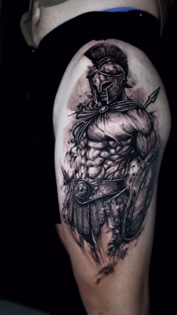 Tattoo by @henrryink โ realism, black_and_grey