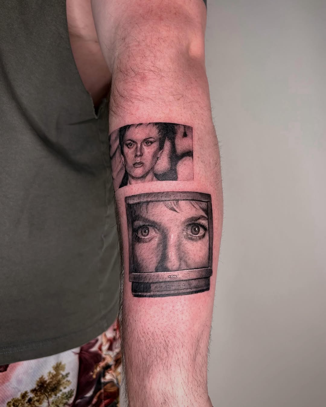 Tattoo by @tattedbygnyc โ realism, black_and_grey