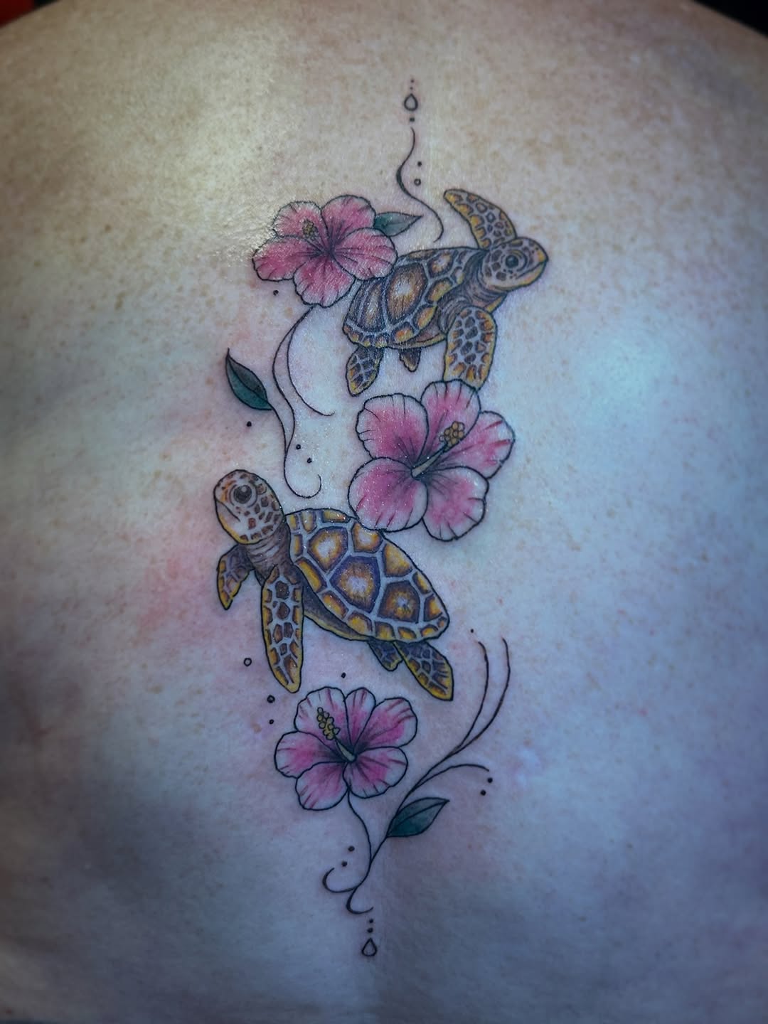Tattoo by @velvetneedletattoo — watercolor