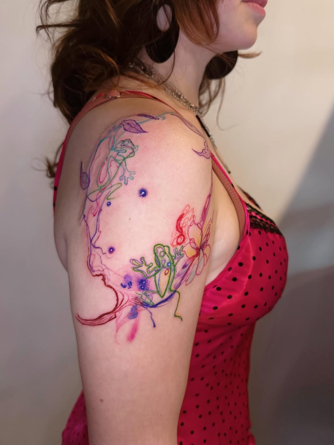 Tattoo by @duo123tattoo β watercolor