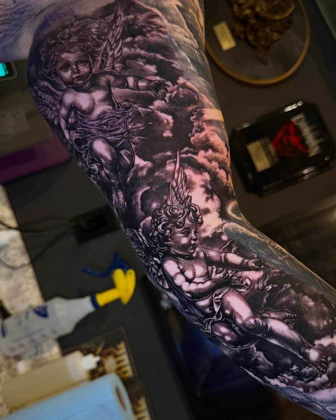 Tattoo by @chrisjansenofficial β realism, black_and_grey