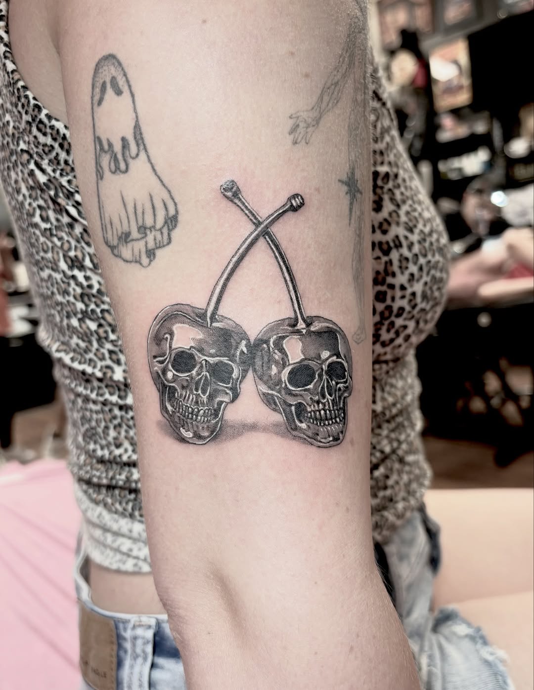 Tattoo by @miss.rage.tattoos — realism, black_and_grey