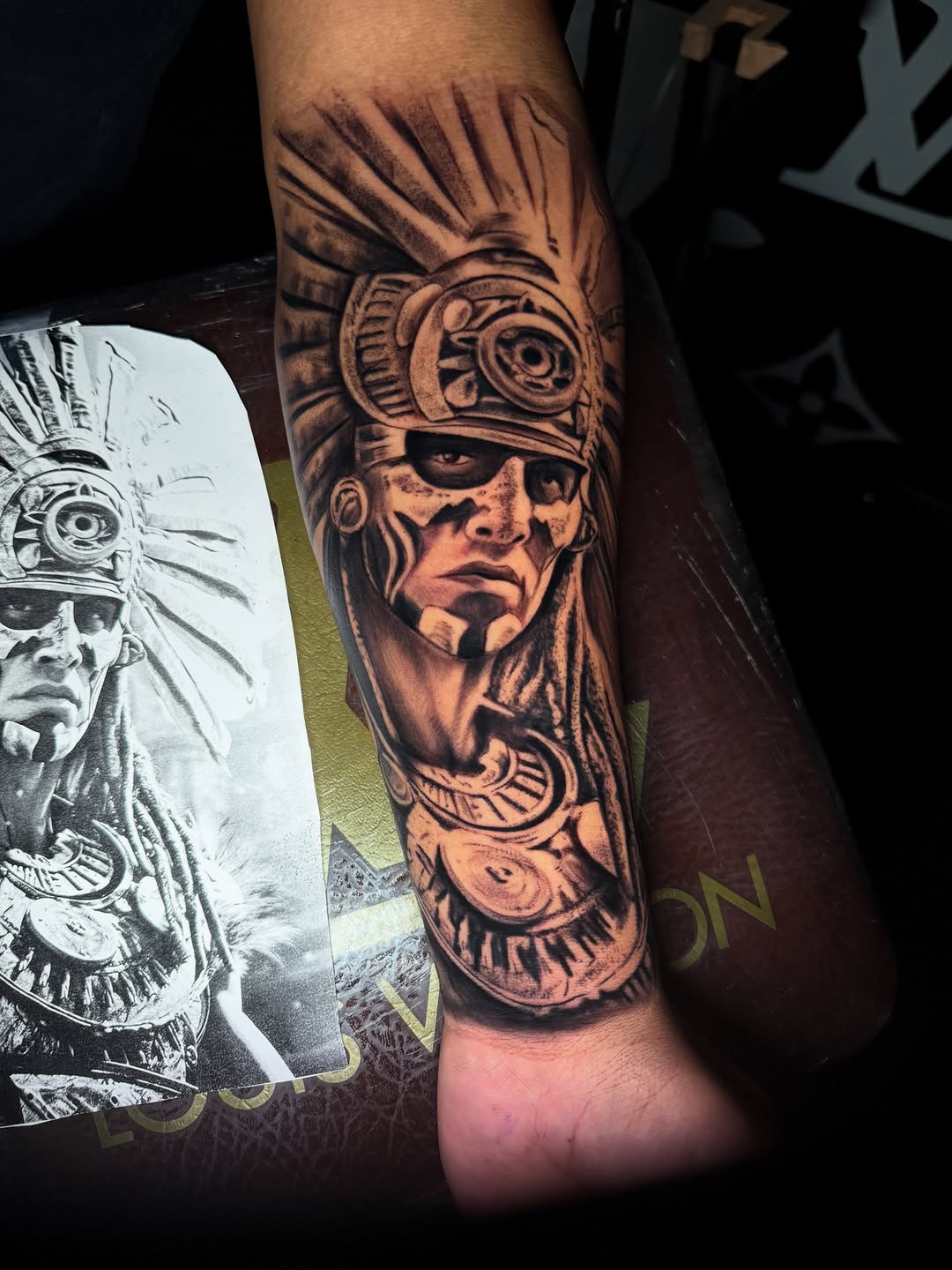 Tattoo by @inkzombi — realism, black_and_grey