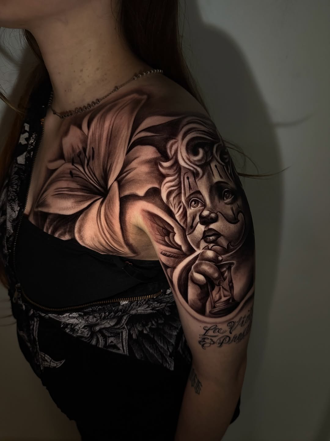 Tattoo by @inkzombi — realism, black_and_grey