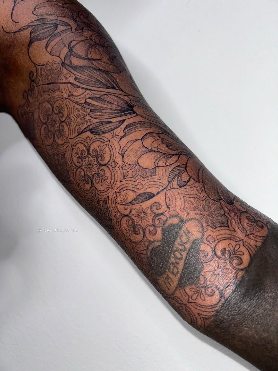 Tattoo by @taztheartist.tattoos โ ornamental