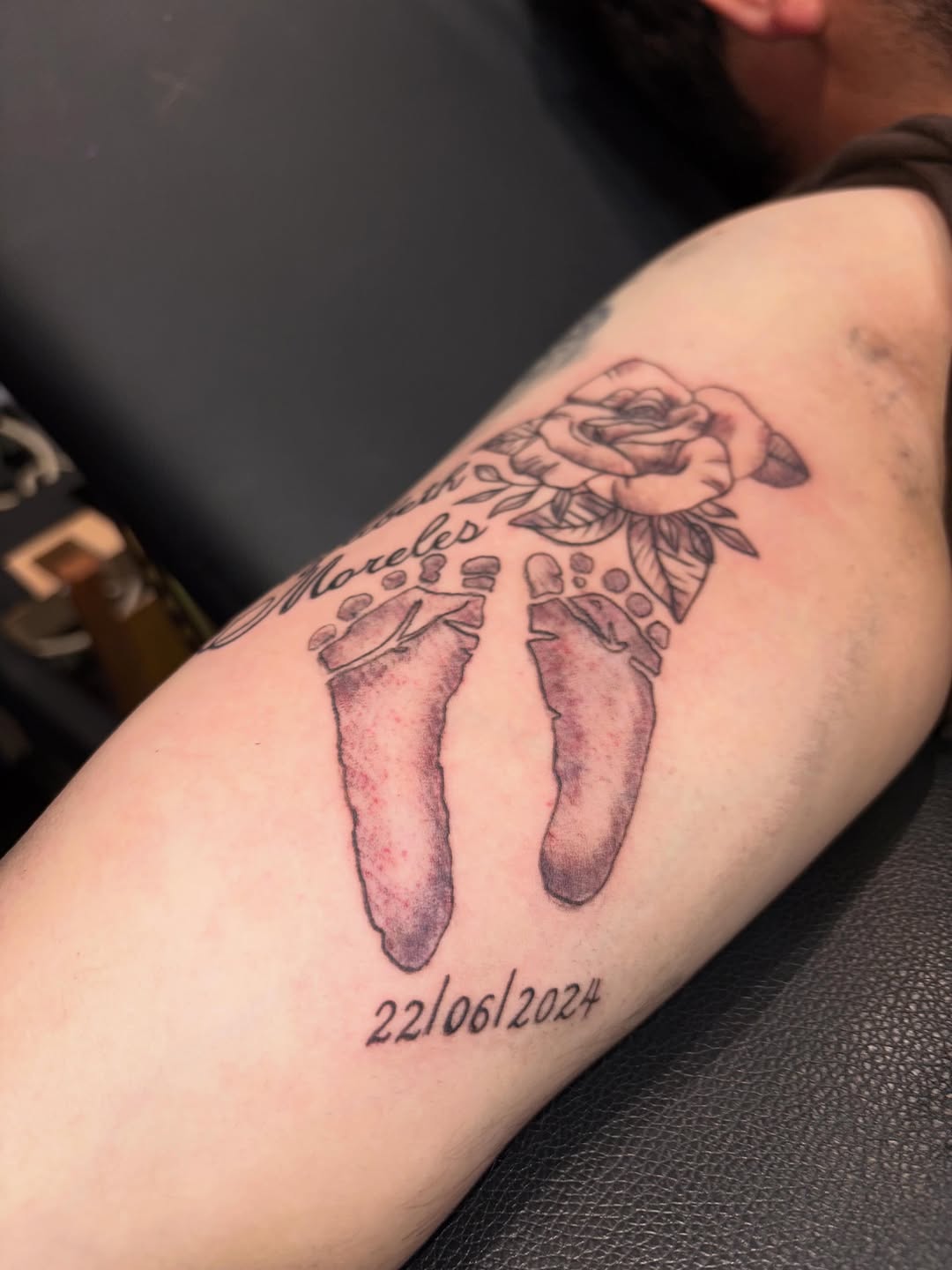 Tattoo by @tattooqueen90 — lettering_script