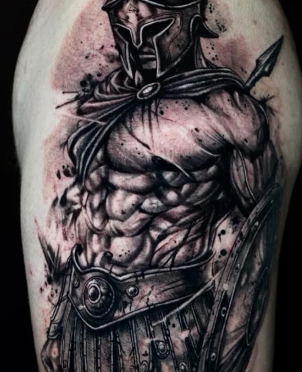 Tattoo by @henrryink โ realism, black_and_grey