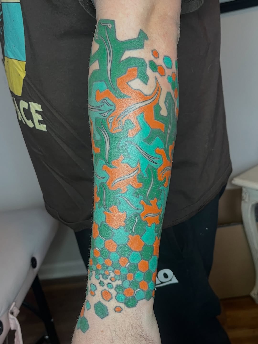Tattoo by @brokenkrystals β geometric, illustrative