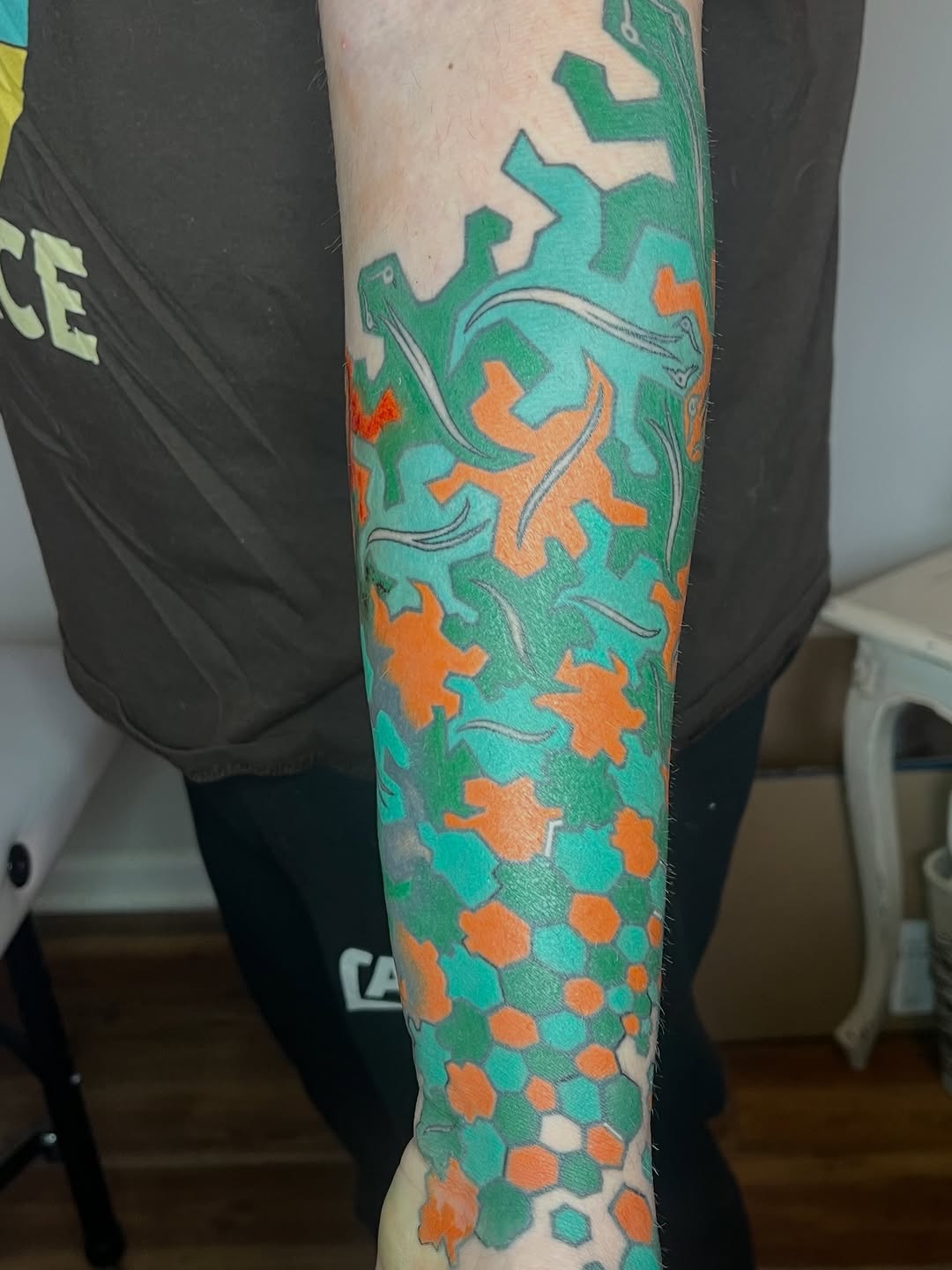 Tattoo by @brokenkrystals β geometric, illustrative