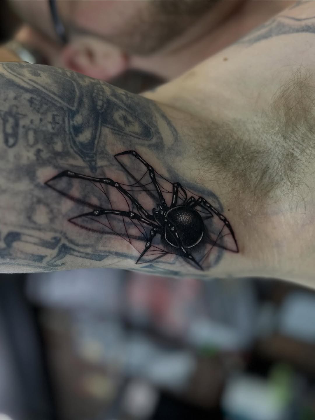 Tattoo by @livv_tattoos — realism, black_and_grey