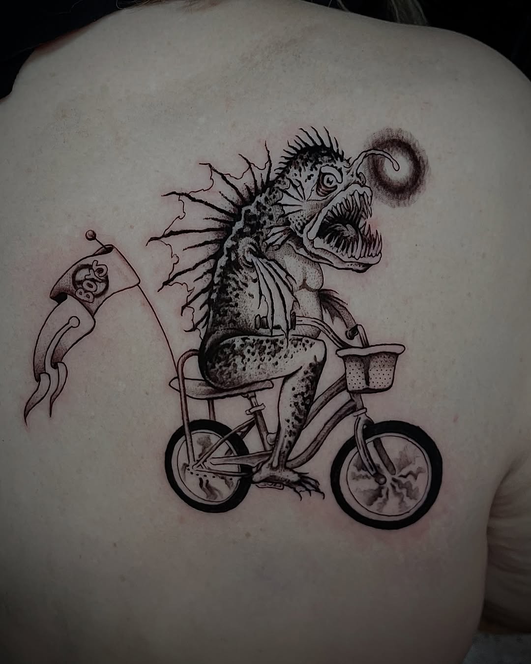 Tattoo by @tattoosbycameronj — black_and_grey, dark_realism