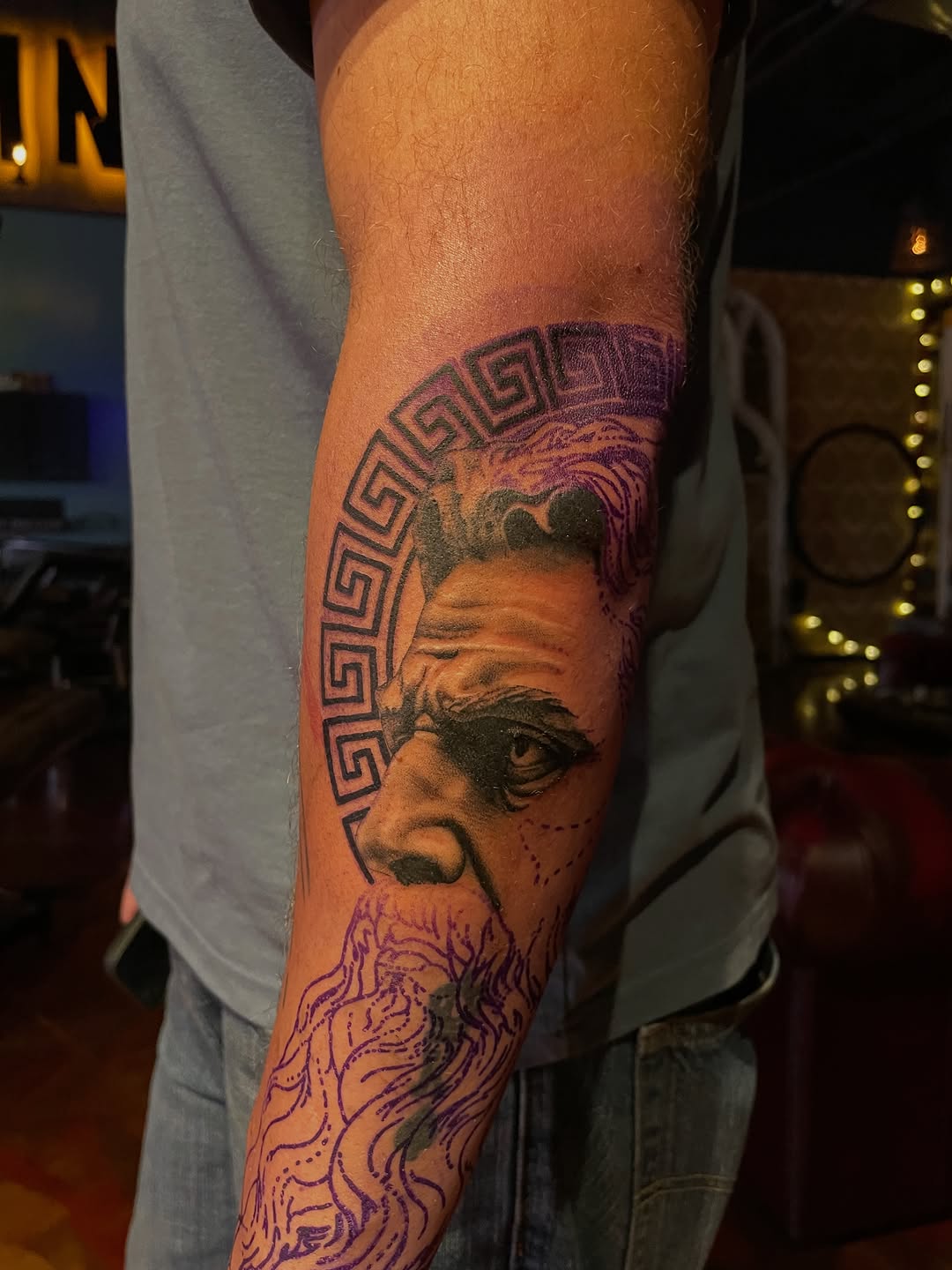 Tattoo by @bennofficial.tt — realism, geometric