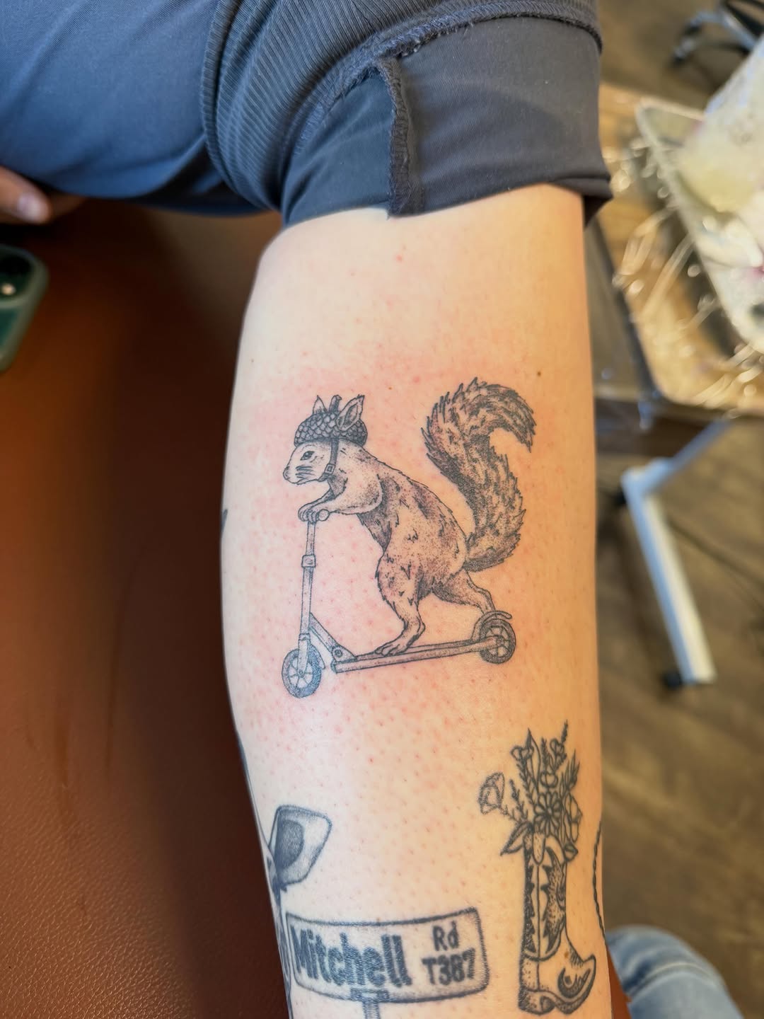 Tattoo by @hopelessink2022 — black_and_grey