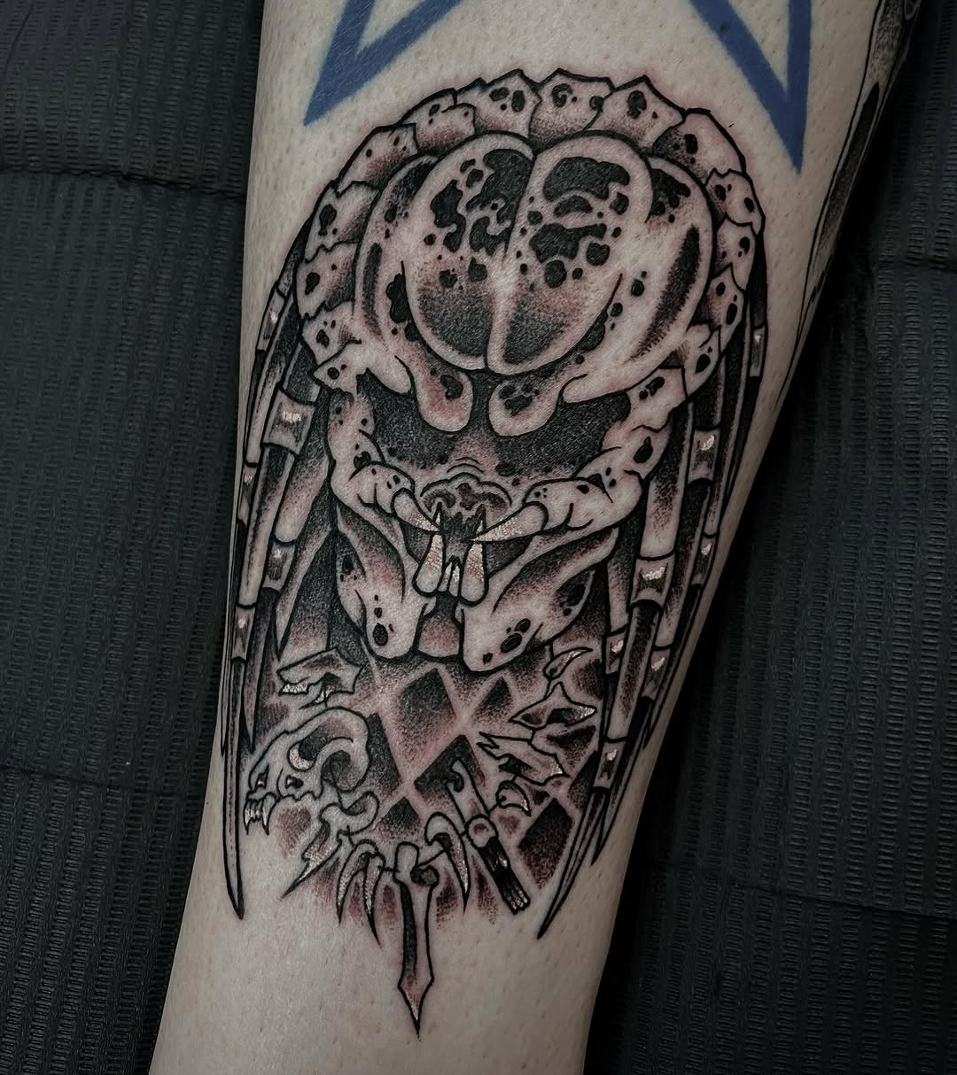 Tattoo by @jmlxart — black_and_grey, dark_realism